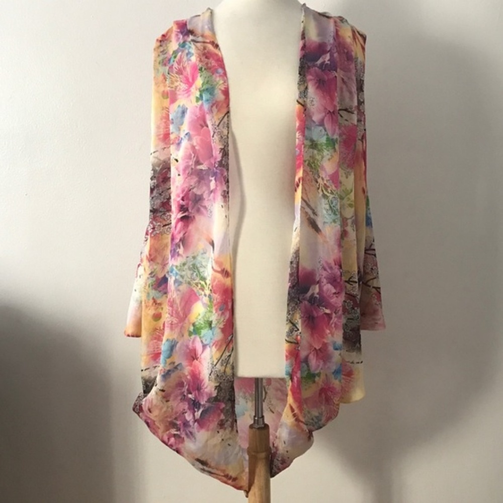LF Designer Breezy Colorful Kimono